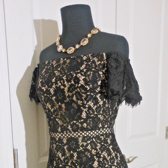 J CREW Off The Shoulder Lace Dress 4P NWT $228 - Picture 6 of 8